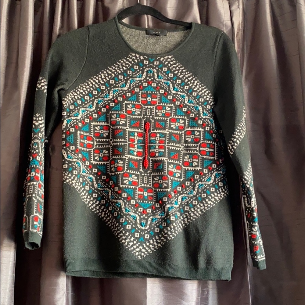 J Crew Merino wool Scandinavian style sweater
